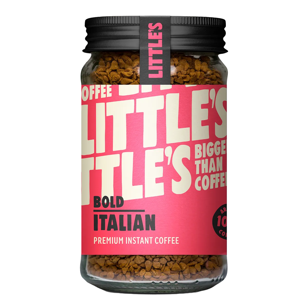 Italiensk mørkristet kaffe 100g, Littles