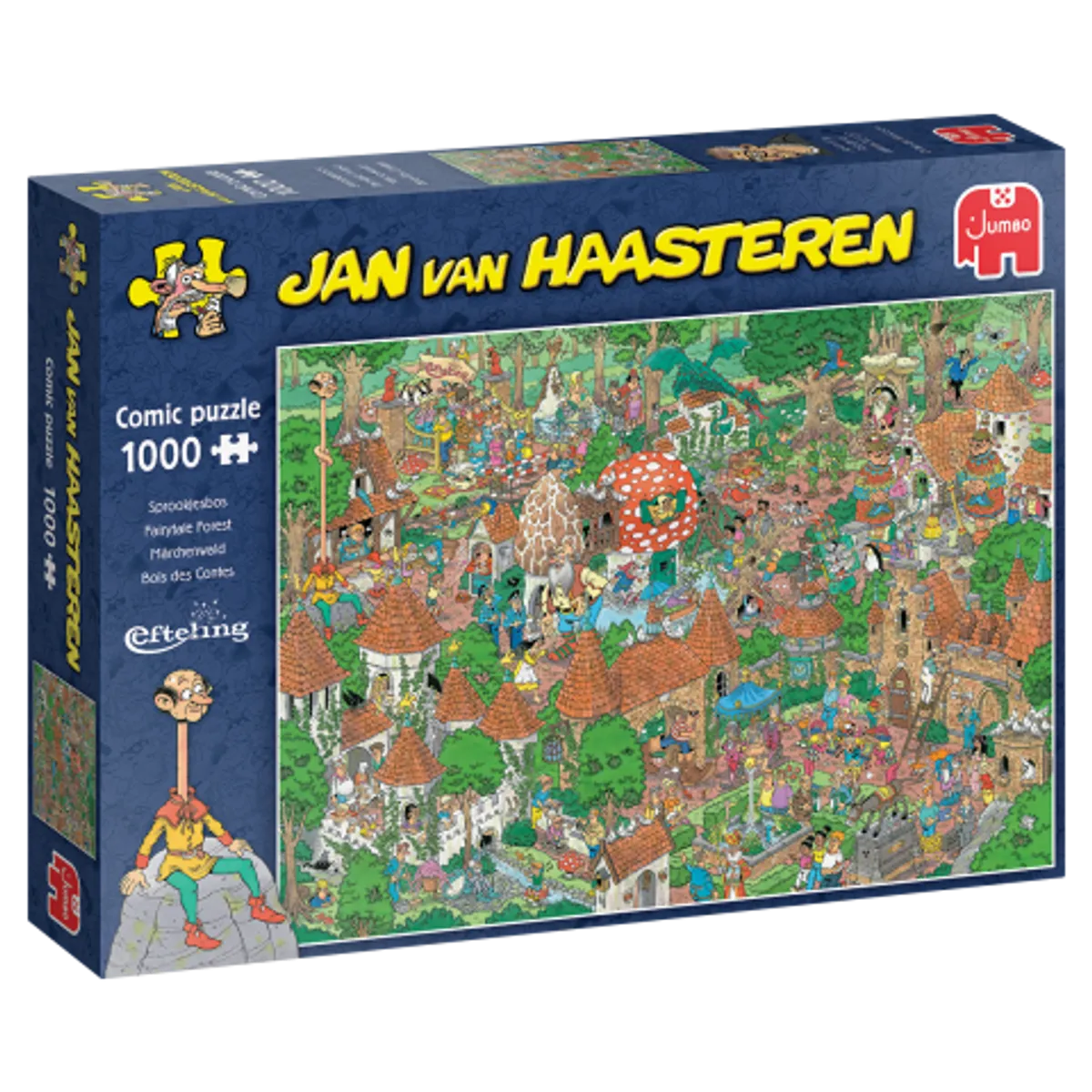 Jan Van Haasteren - Den Eventyrlige Skov - 1000 brikker