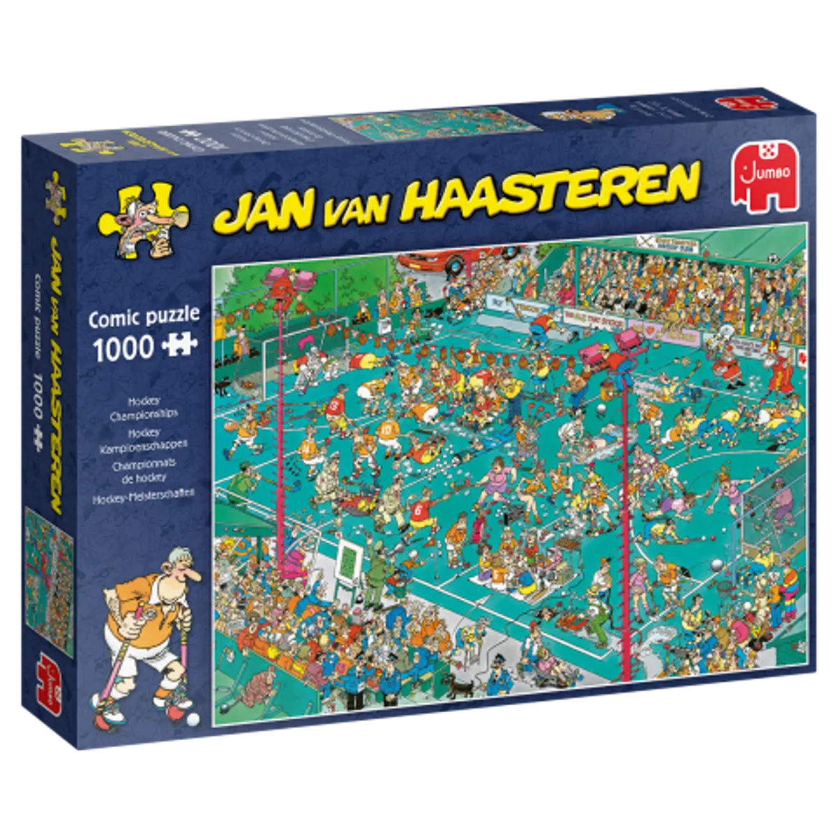 Jan van Haasteren - Hockey Championship - 1000 Brikker