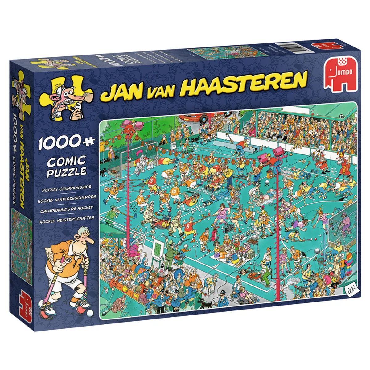 Jan van Haasteren - Hockey Championship - 1000 Brikker