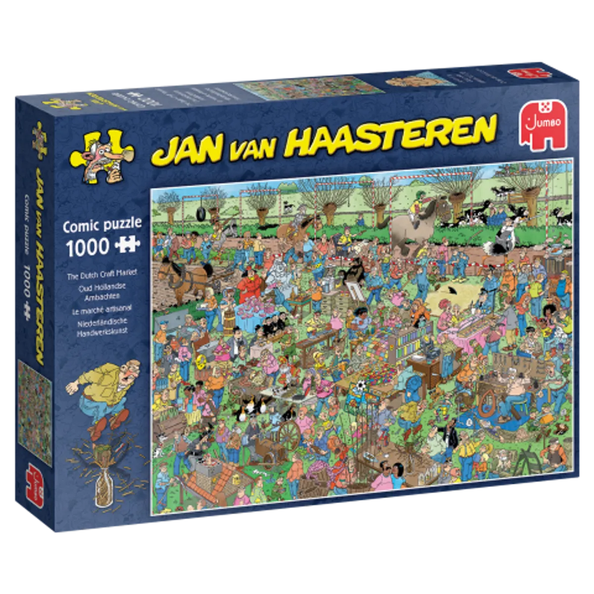 Jan Van Haasteren - Markedsdag - 1000 brikker