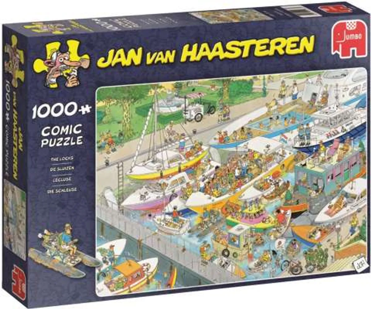 Jan van Haasteren - The Locks - 1000 brikker