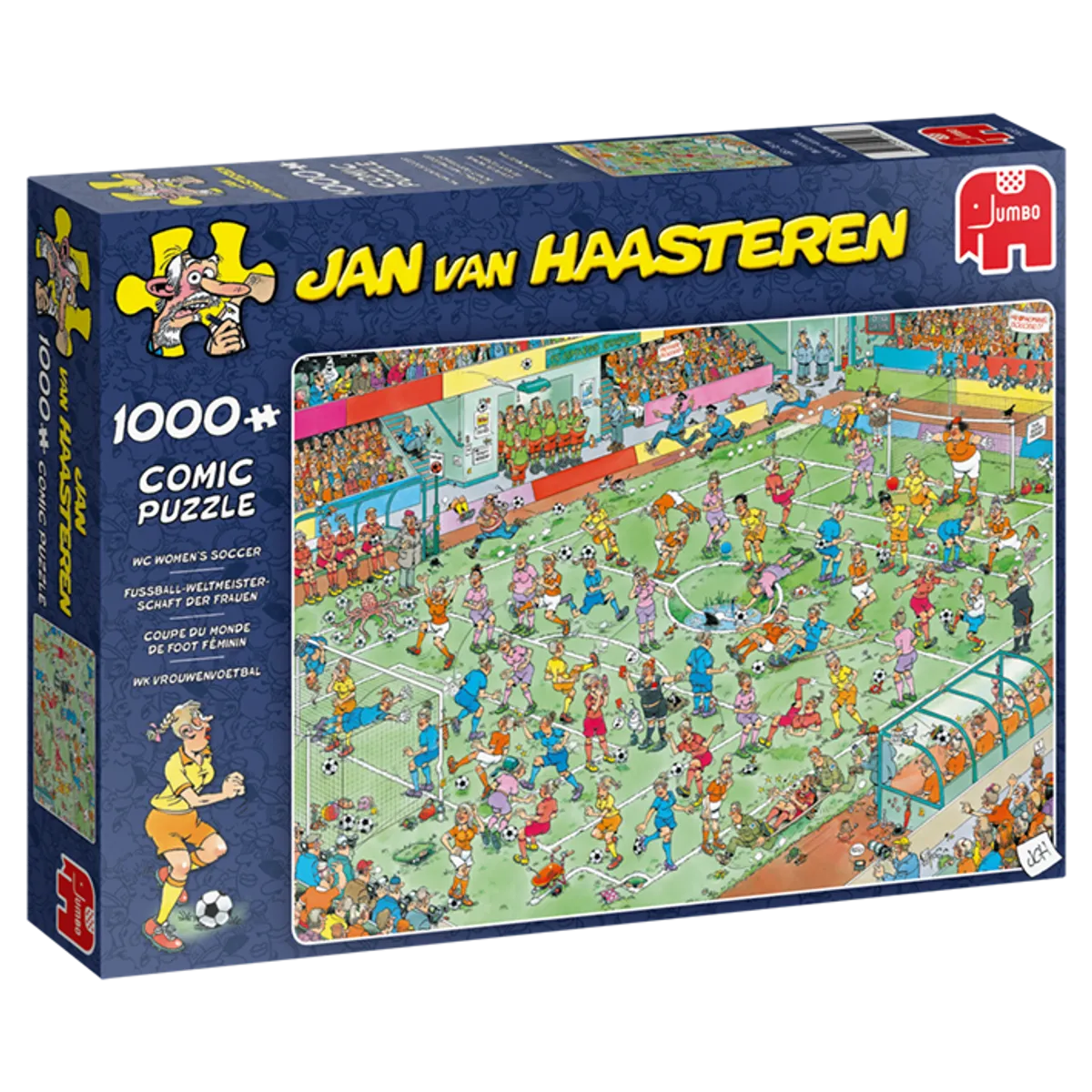 Jan van Haasteren - Womens Soccer - 1000 brikker