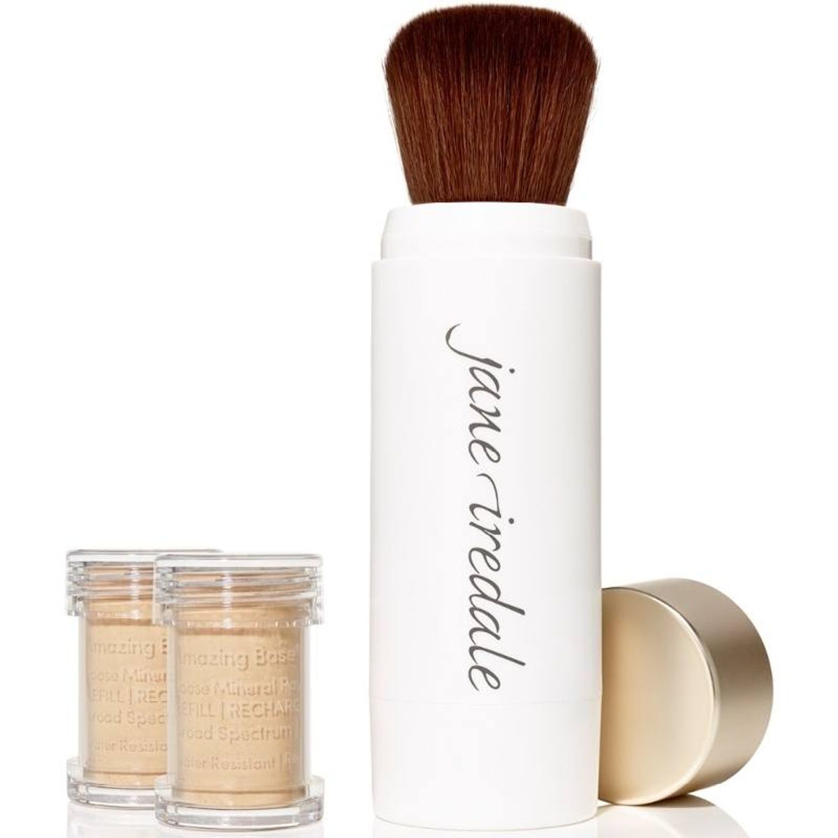 Jane Iredale Amazing Base Loose Mineral Powder Refillable Brush SPF 20 - 5 gr. - Amber