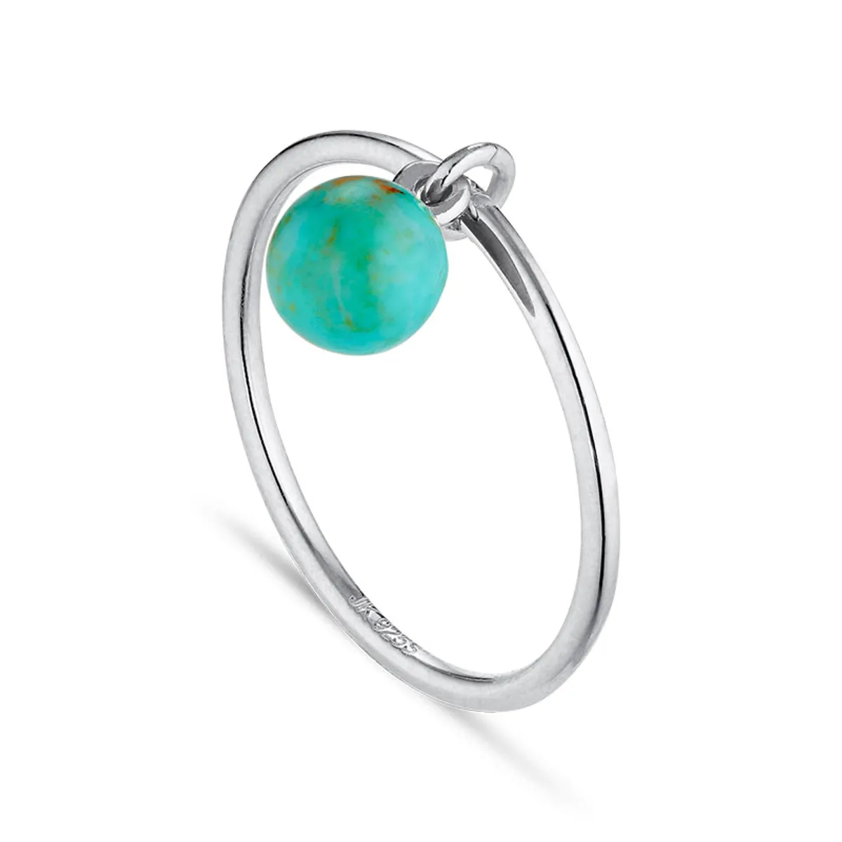 Jane Kønig Bermuda Turquoise ring, sølv