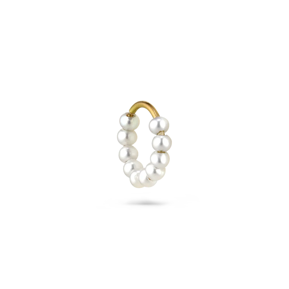 Jane Kønig - Pearl Twist ørering GULD-H21PT