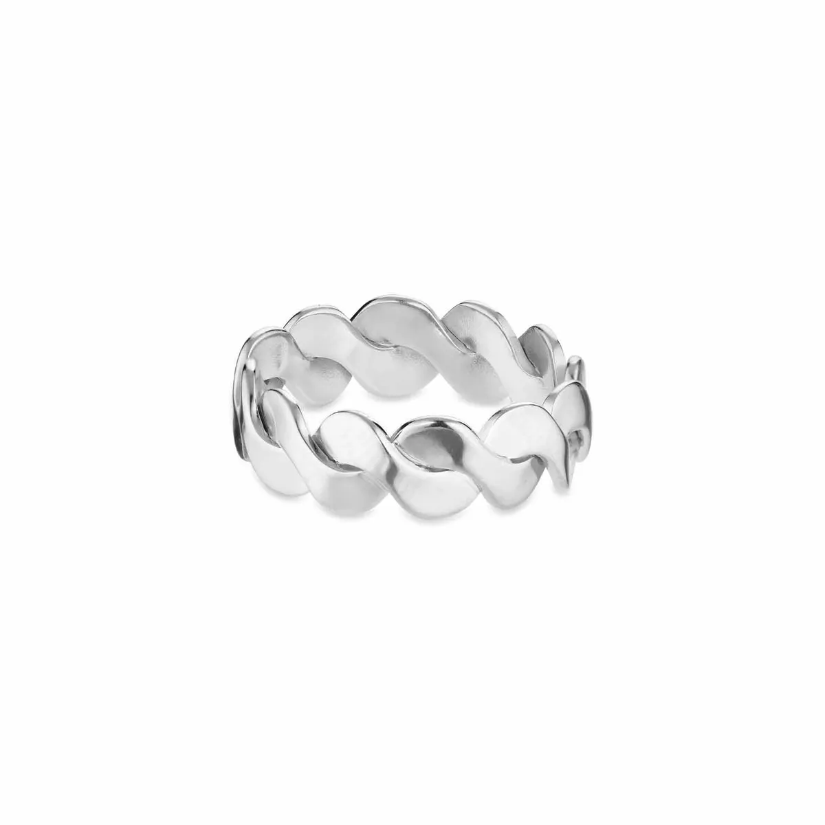 Jane Kønig - Small Wavy ring sølv sterlingsølv