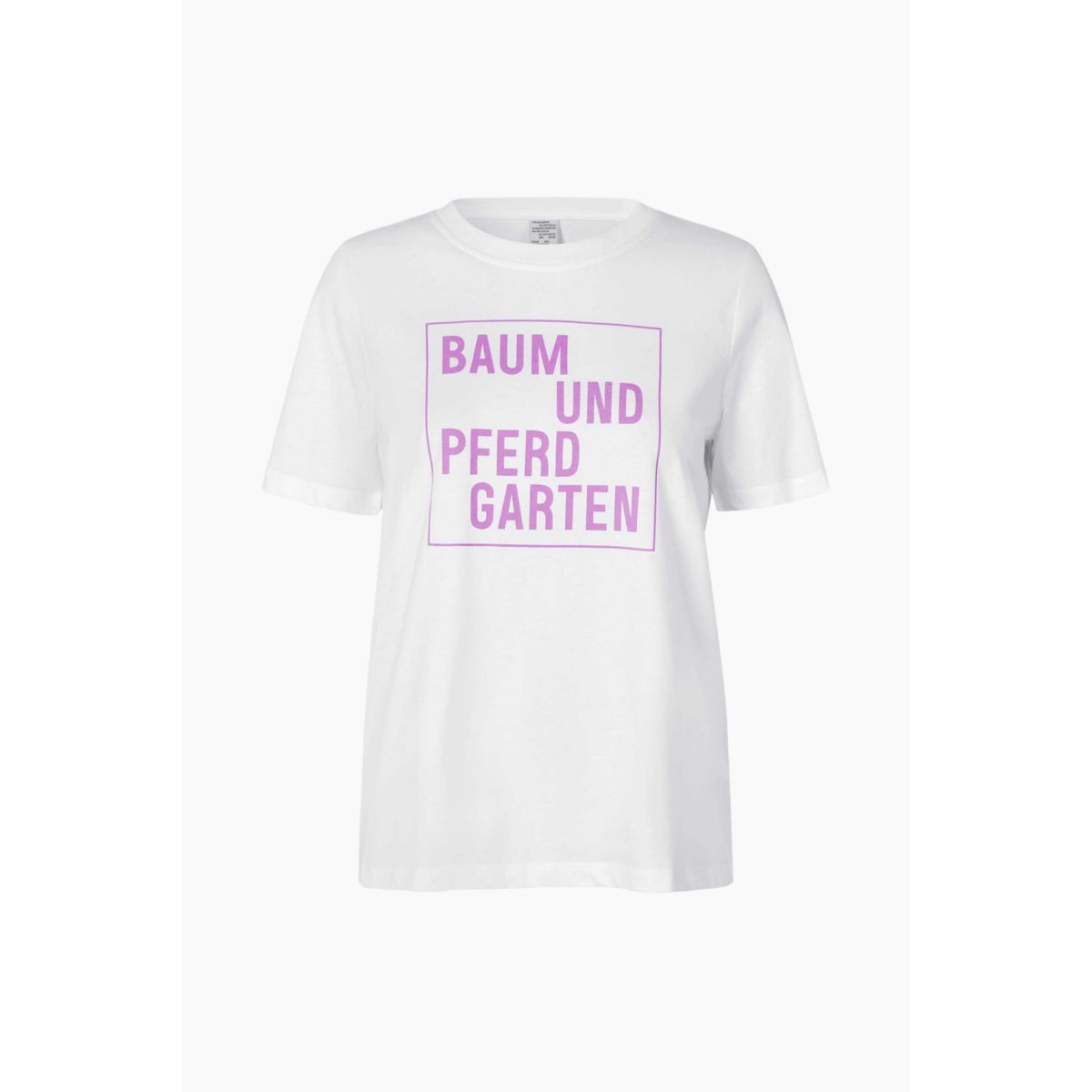 Jawo T-Shirt - Orchid Logo Box - Baum und Pferdgarten - Hvid XL