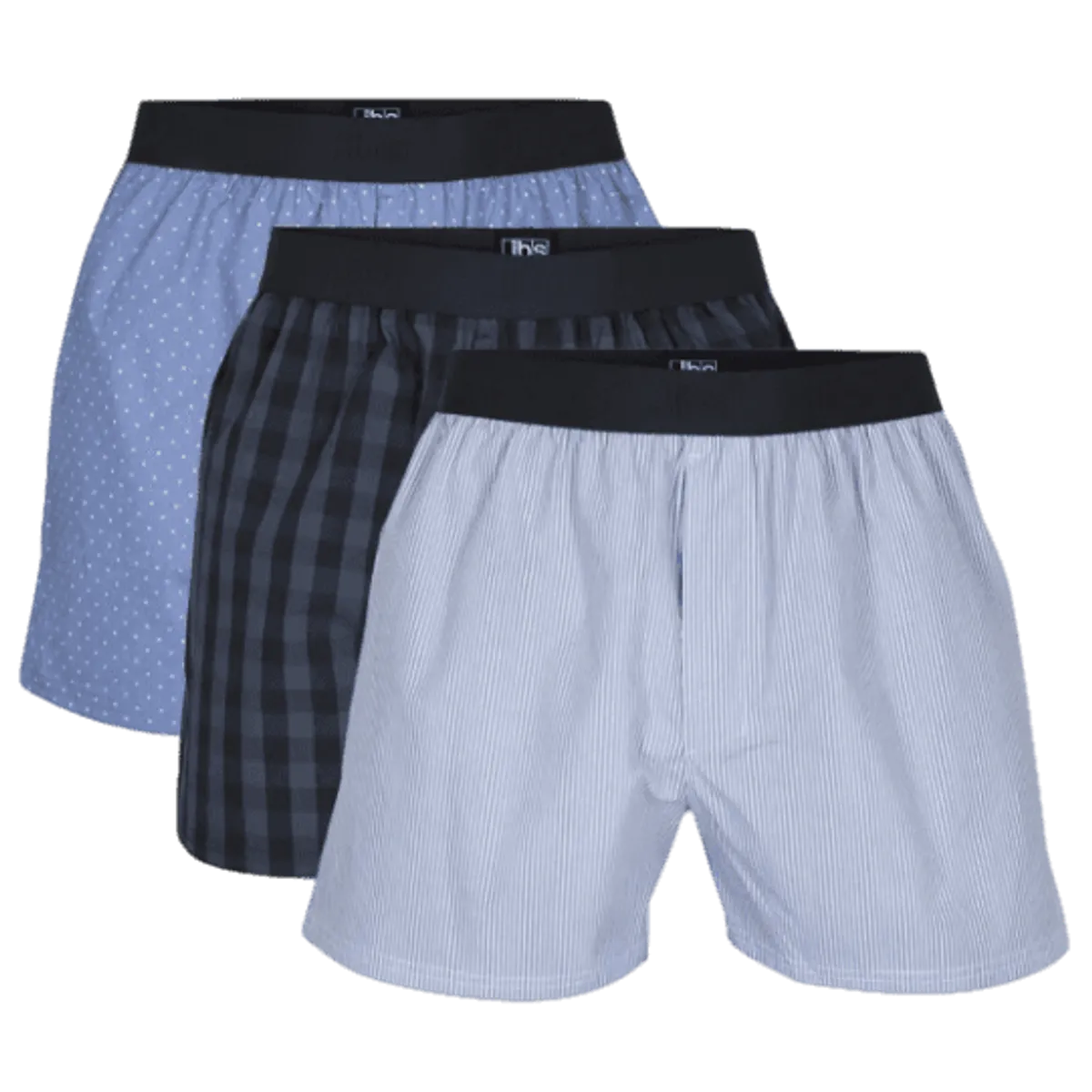 Jbs 3-pack Løse Boxershorts Økologisk Bomuld_2x-large