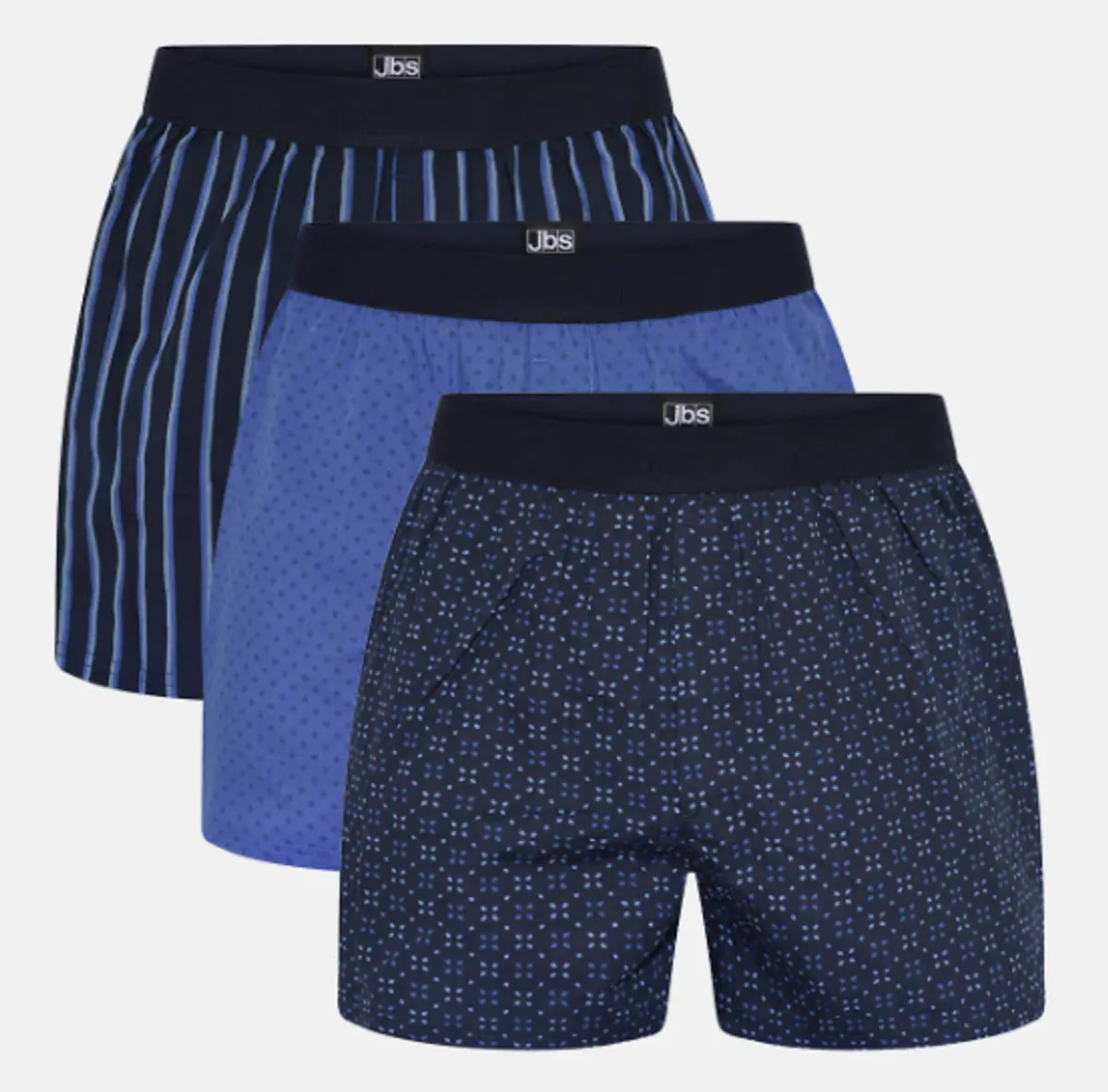 Jbs 3-pack Løse Boxershorts Økologisk Bomuld-2x-large