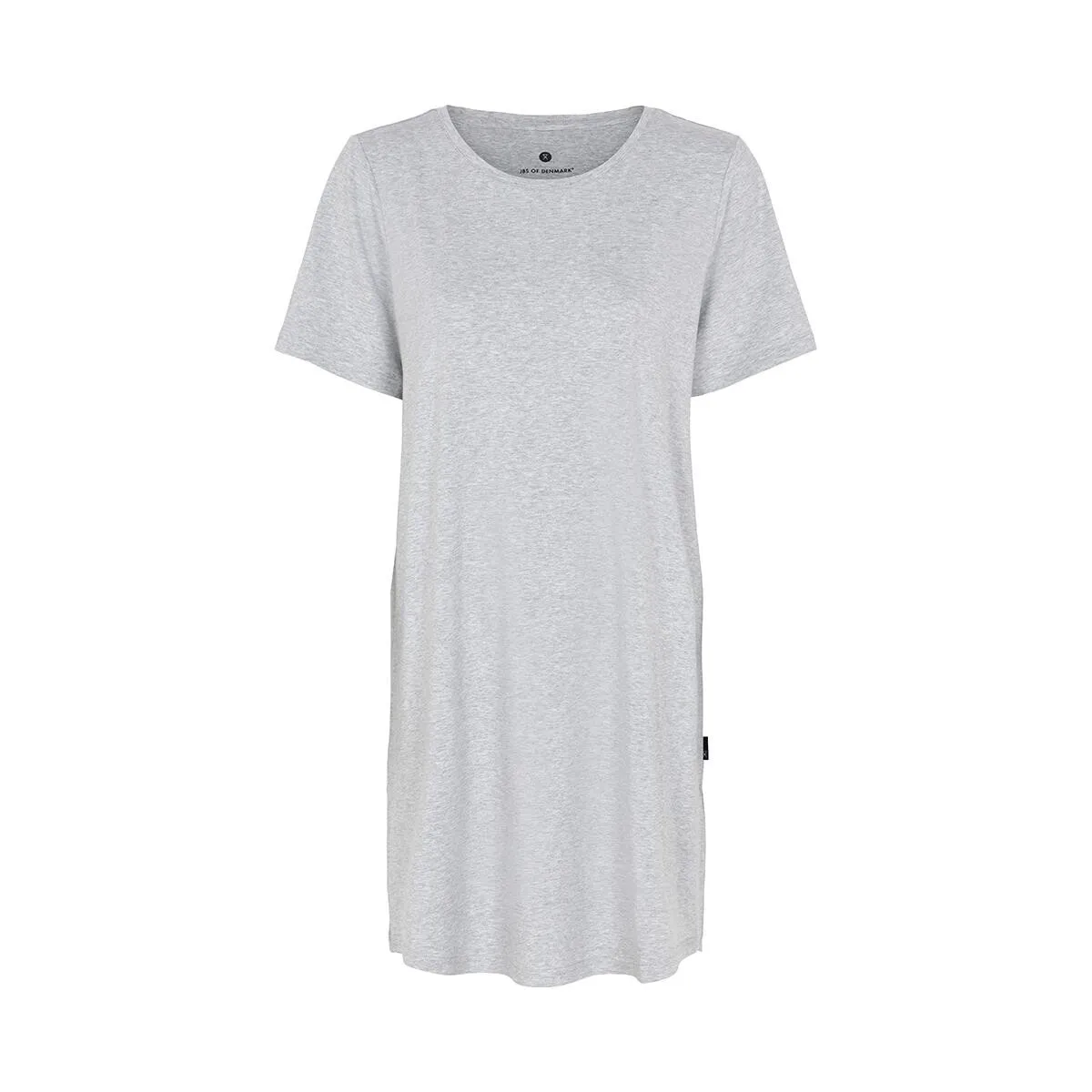 Jbs Gul Blend Long Tee -- Grå, Farve: Grå, Størrelse: XS, Dame