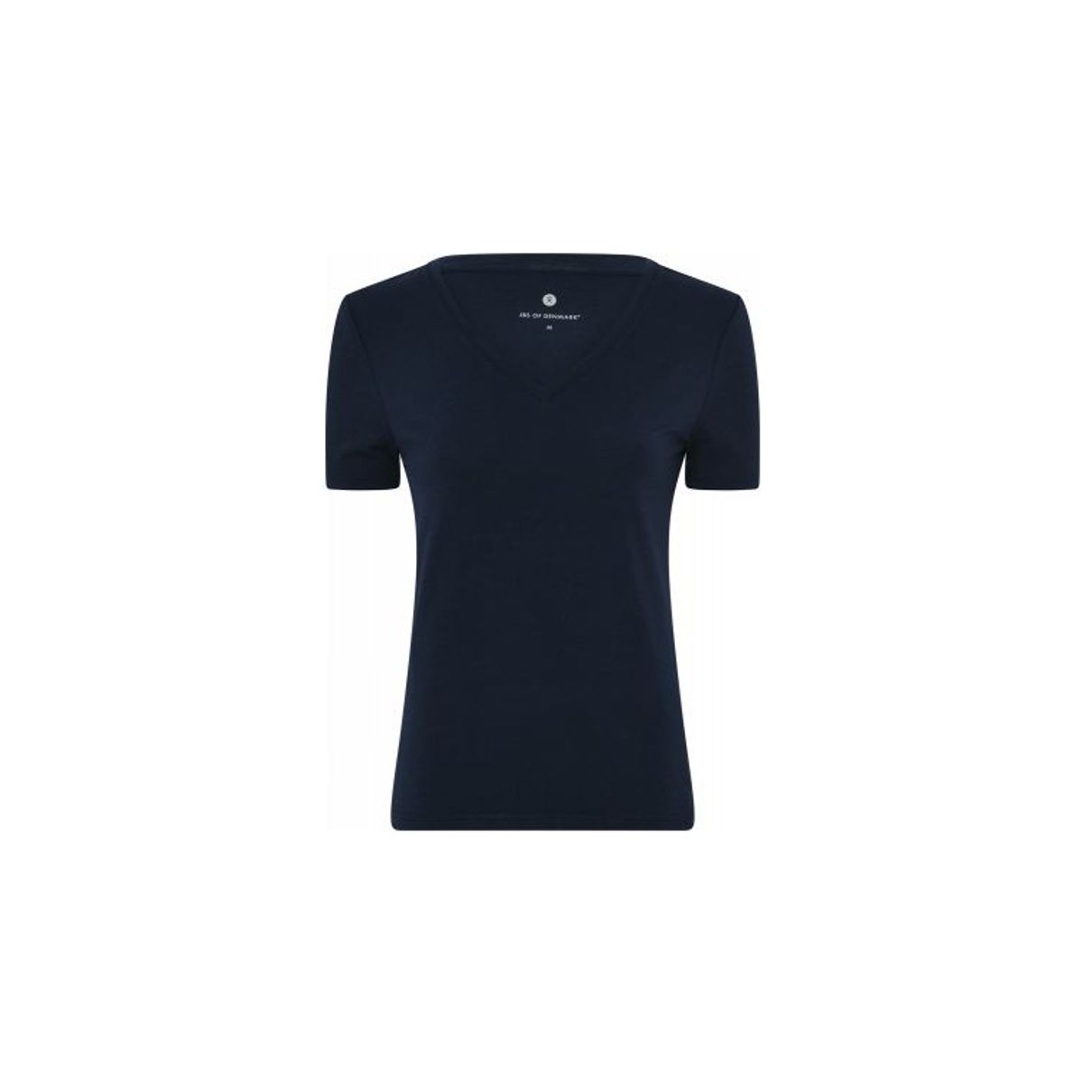 JBS of Denmark FSC-bambus T-shirt v-hals i navy til kvinder