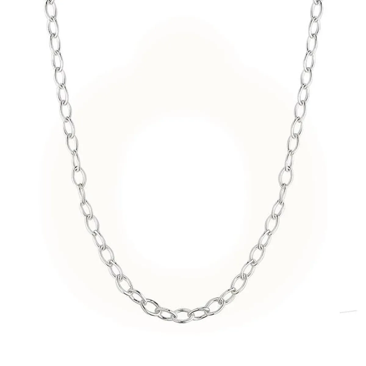 Jeberg Jewellery - Carla halskæde 4526-55-SILVER sterlingsølv