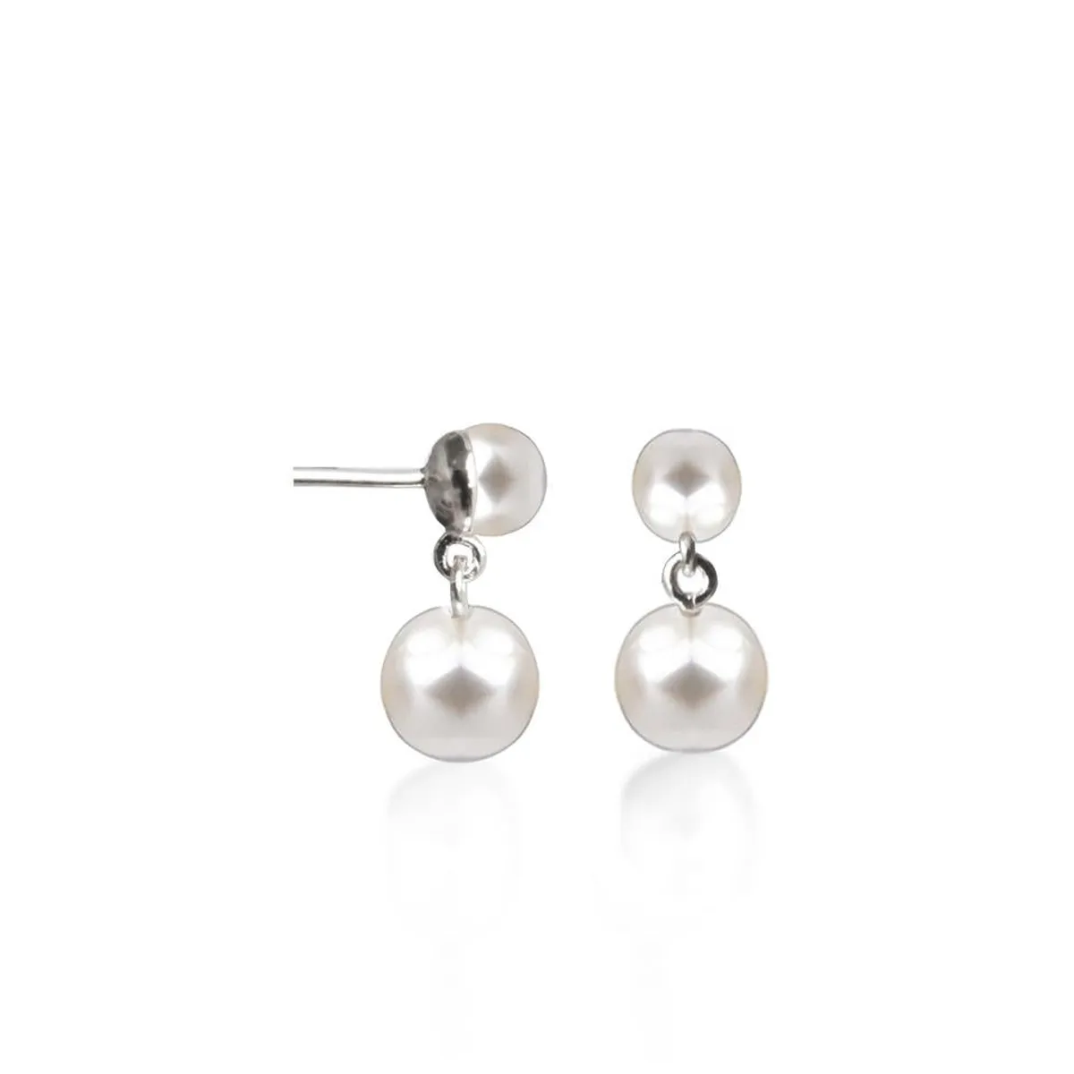 Jeberg Jewellery - Double Pearl øreringe 51852