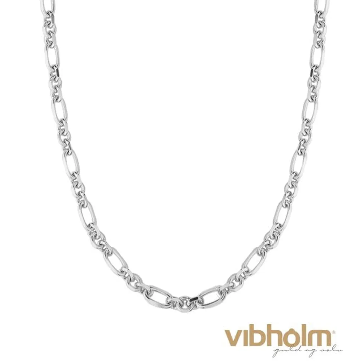 Jeberg Jewellery - Filippa Chunky halskæde 4524-70-SILVER