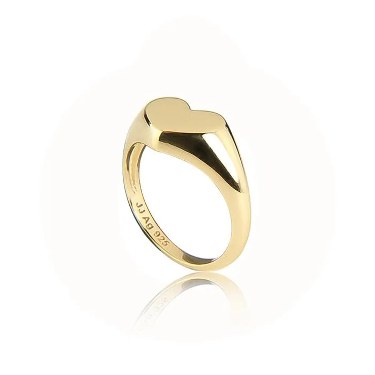 Jeberg Jewellery - Heart To Signet Ring 6935