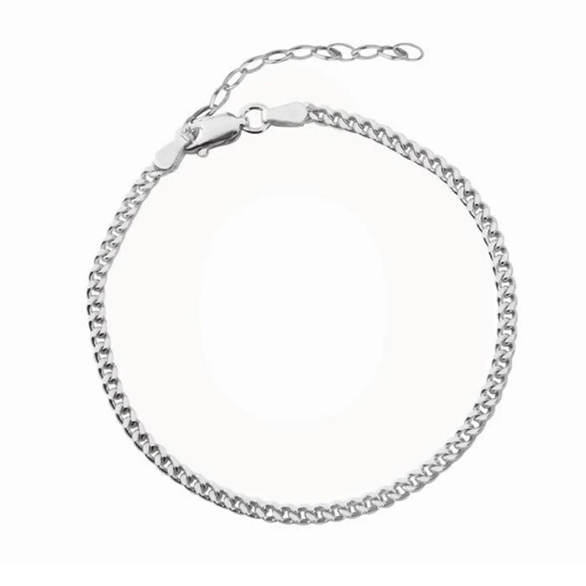 Jeberg Jewellery - Saga Panzer Armbånd 4535-17-EXT-SILVER