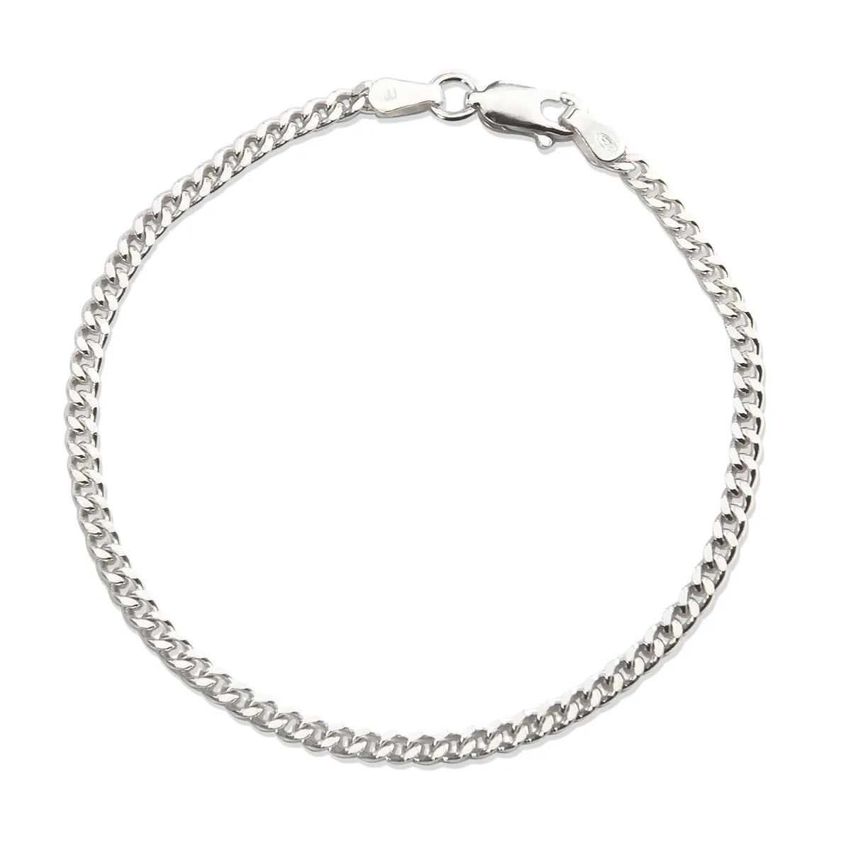 Jeberg Jewellery - Saga Panzer armbånd 4535-19-SILVER