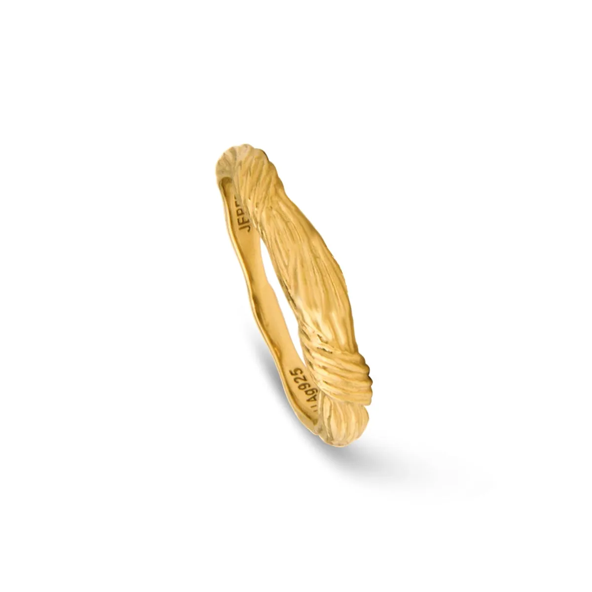 Jeberg Jewellery - Sand Dune ring 61300-50 Forgyldt sterlingsølv