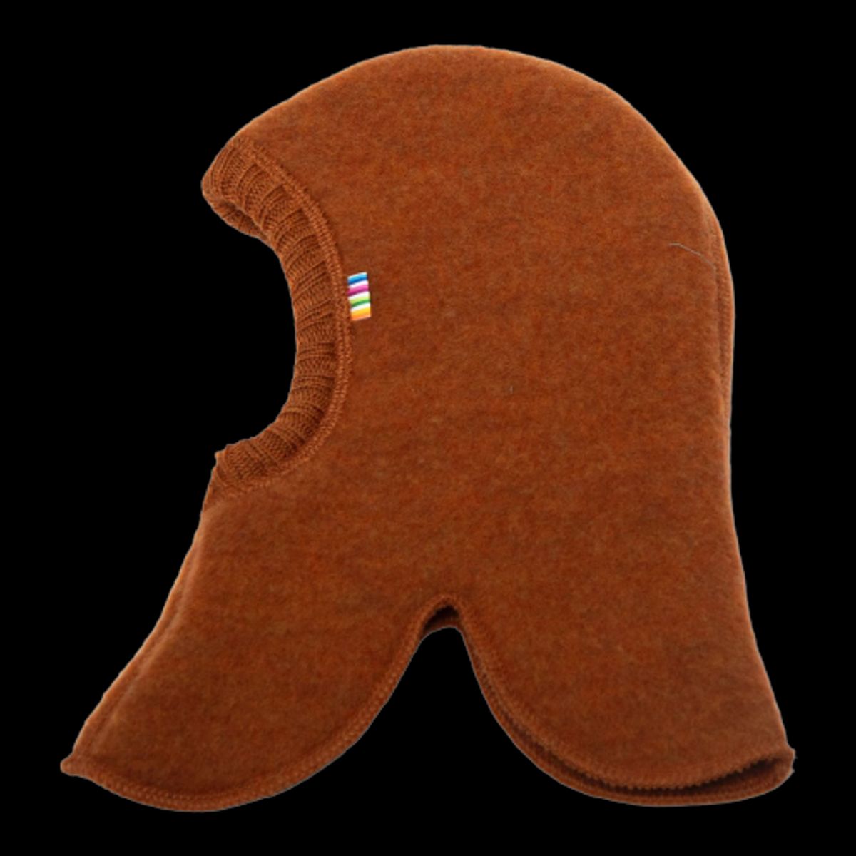 Joha Balaclava i tyk uld - Orange - 37 cm