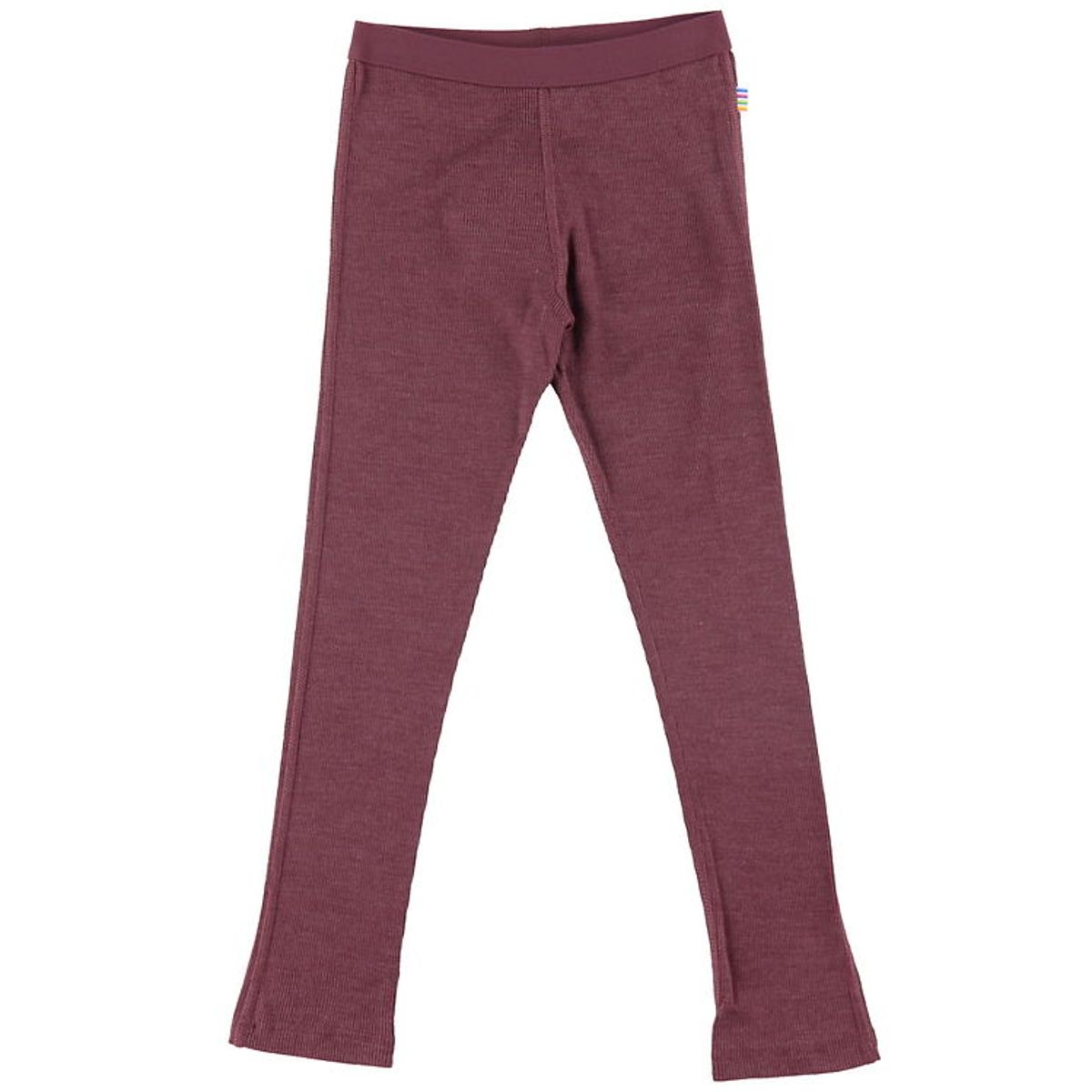 Joha Leggings - Rib - Uld/Silke - Bordeaux