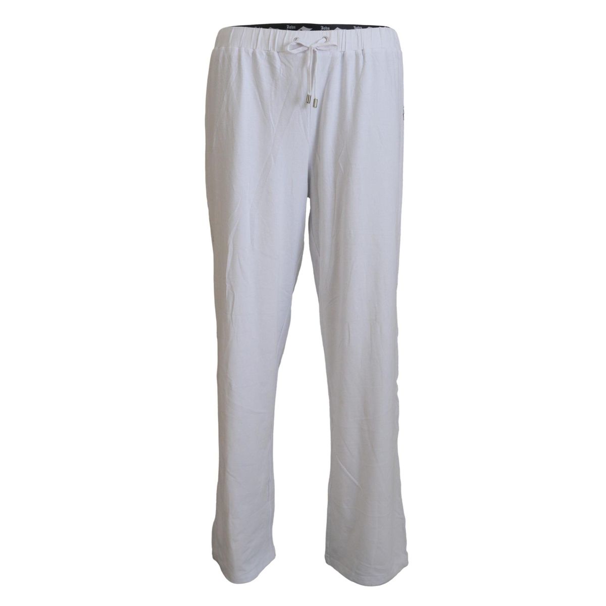 John Galliano Elegant Wide Leg Bomuld Pants