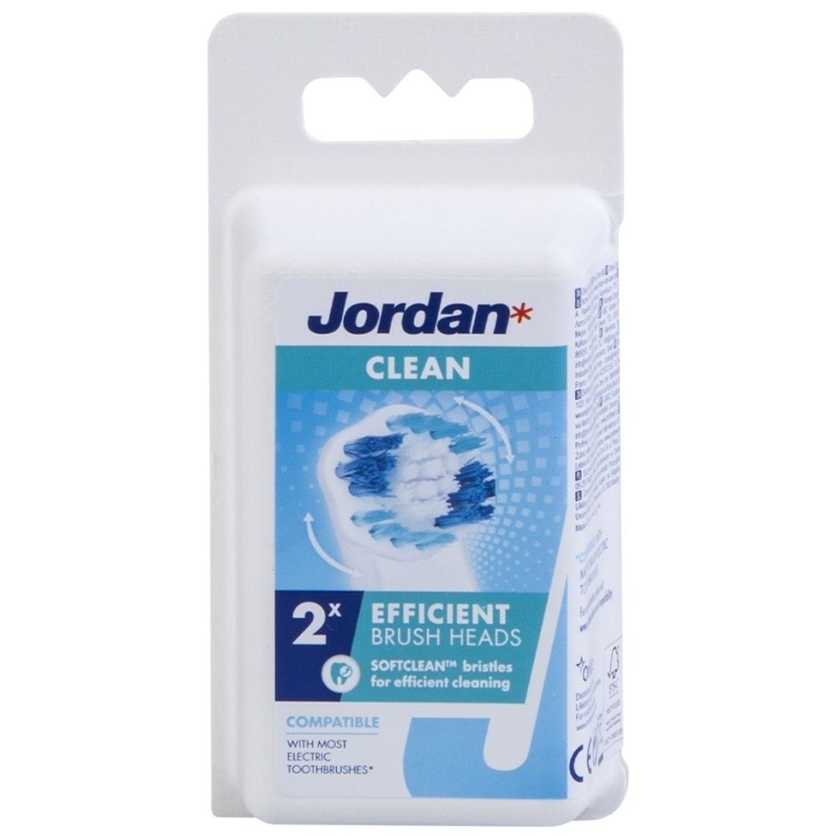 Jordan Clean Brush Heads 2 Pieces