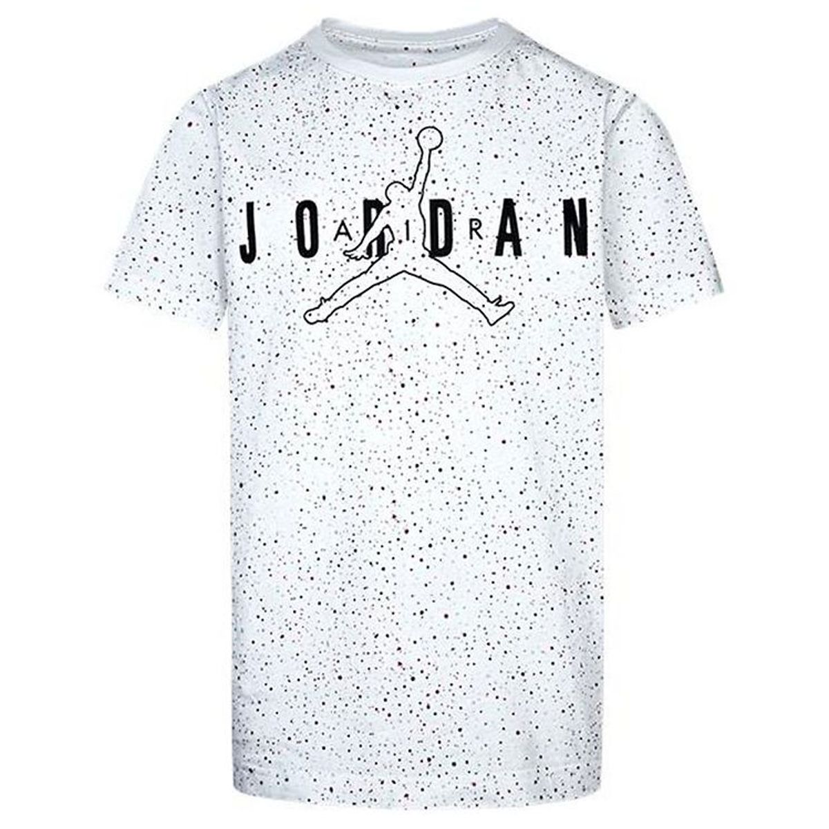 Jordan T-shirt - Color Mix Aop - Hvid m. Prikker