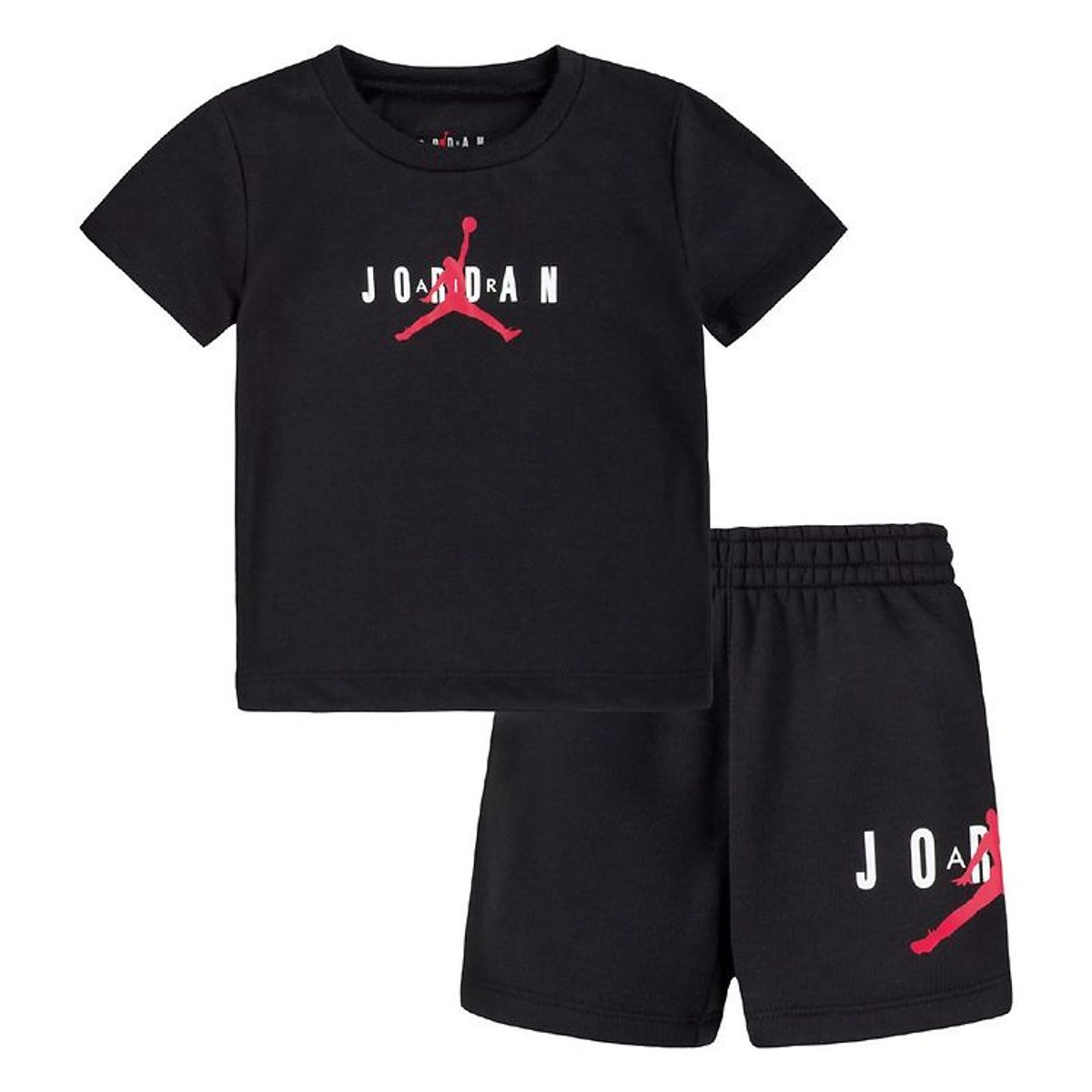 Jordan T-shirt/Sweatshorts - Sort