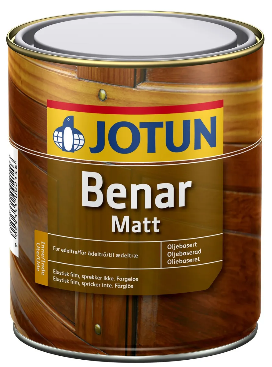 Jotun Benar Ædeltræsolie MATT - 0.75 L - træolie