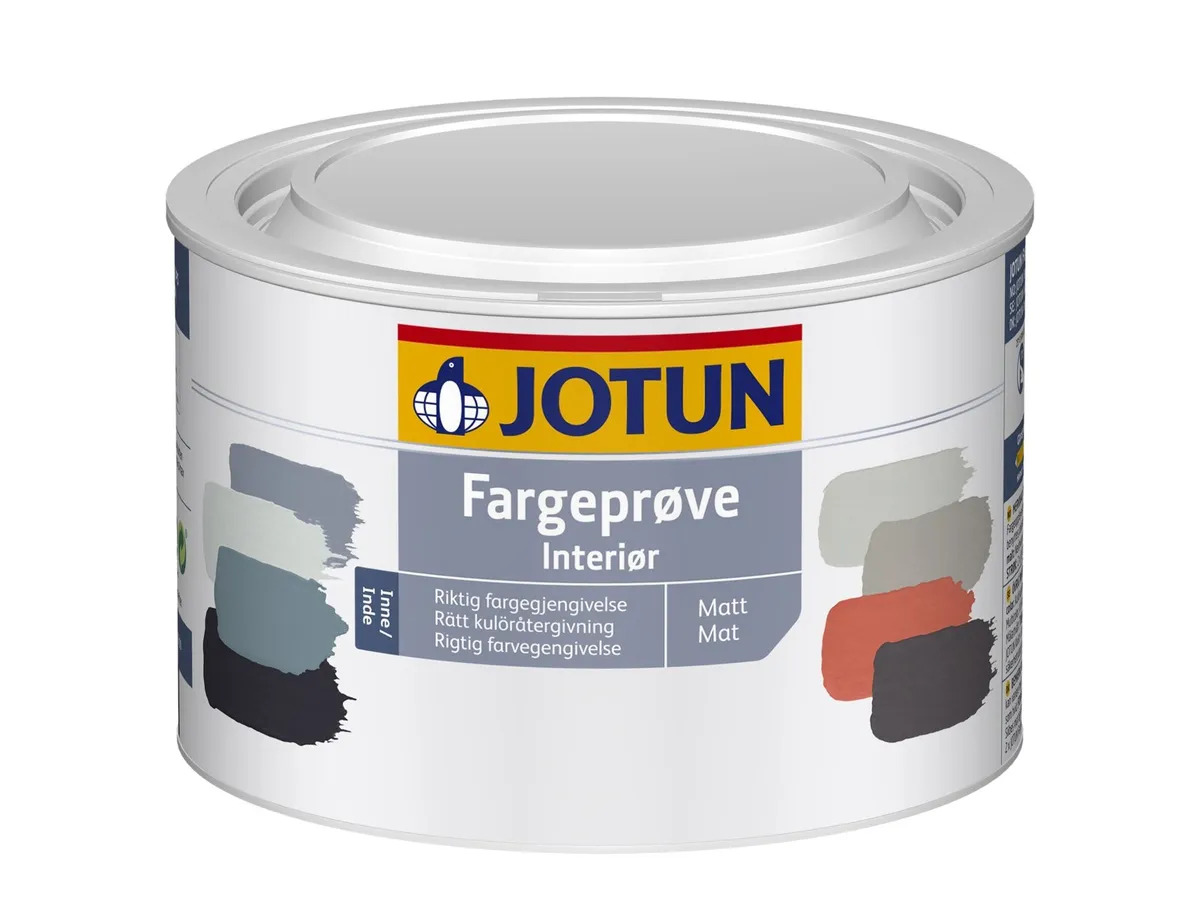 Jotun Farveprøve 0,45l Indvendig Glans 5 - 0.45 L - Maling