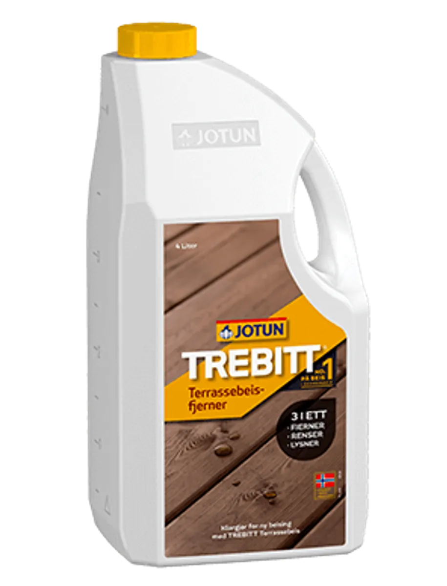 Jotun Trebitt Terrassefix - 4 L - Rensning af terrasse og hegn