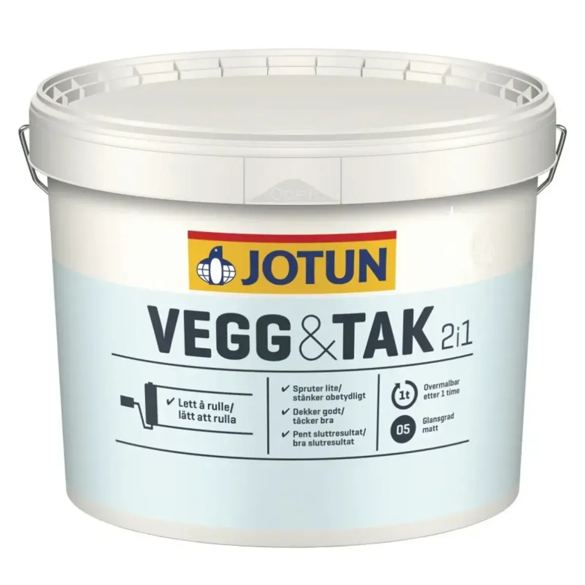 Jotun Væg Og Loft Hvid 9lt