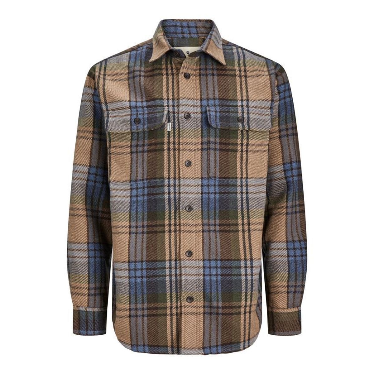 JPRBLUHERITAGE WOOL BLEND OVERSHIRT