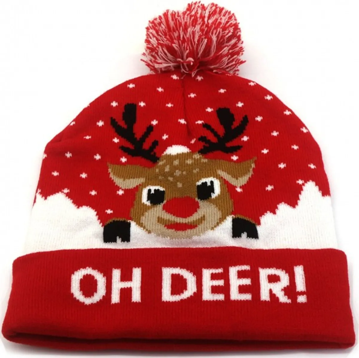 Julehue med rensdyr, Oh deer!