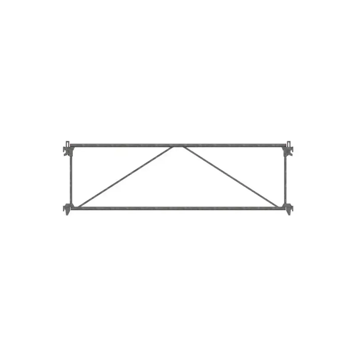 JUMBO Combiflex Rækværksramme cc. 200cm.