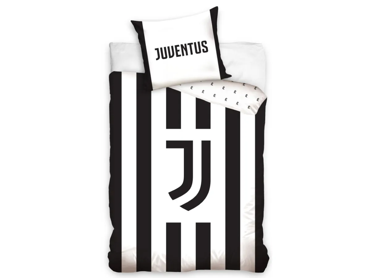 Juventus Sengetøj 140X200 Cm - 100 Procent Bomuld