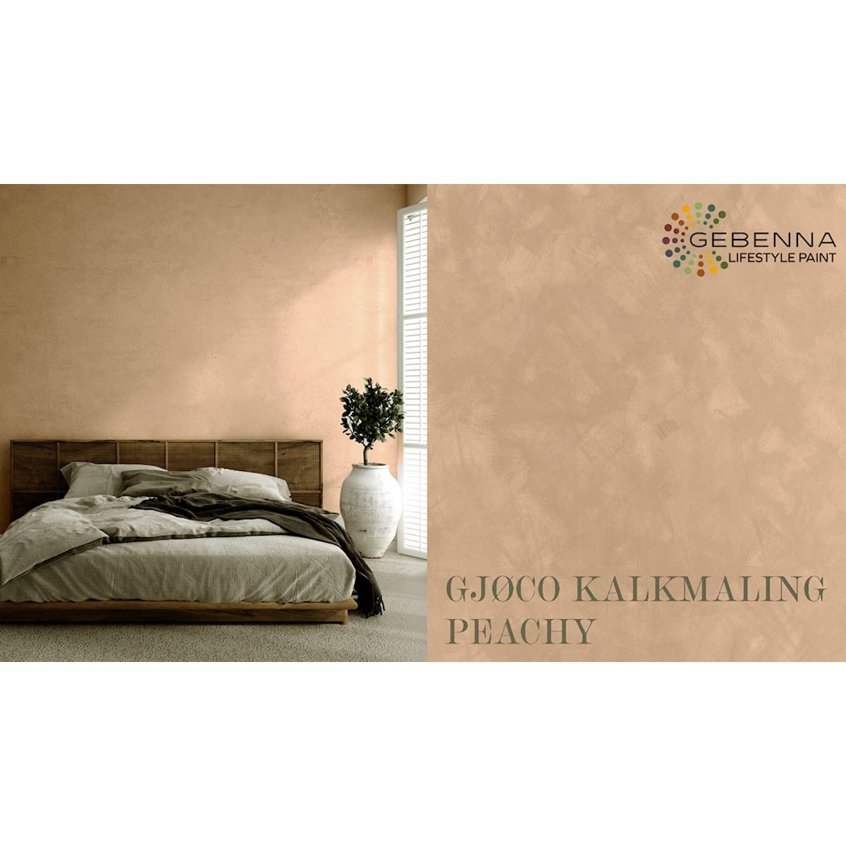 Kalkmaling 12074 Peachy 0,68 l