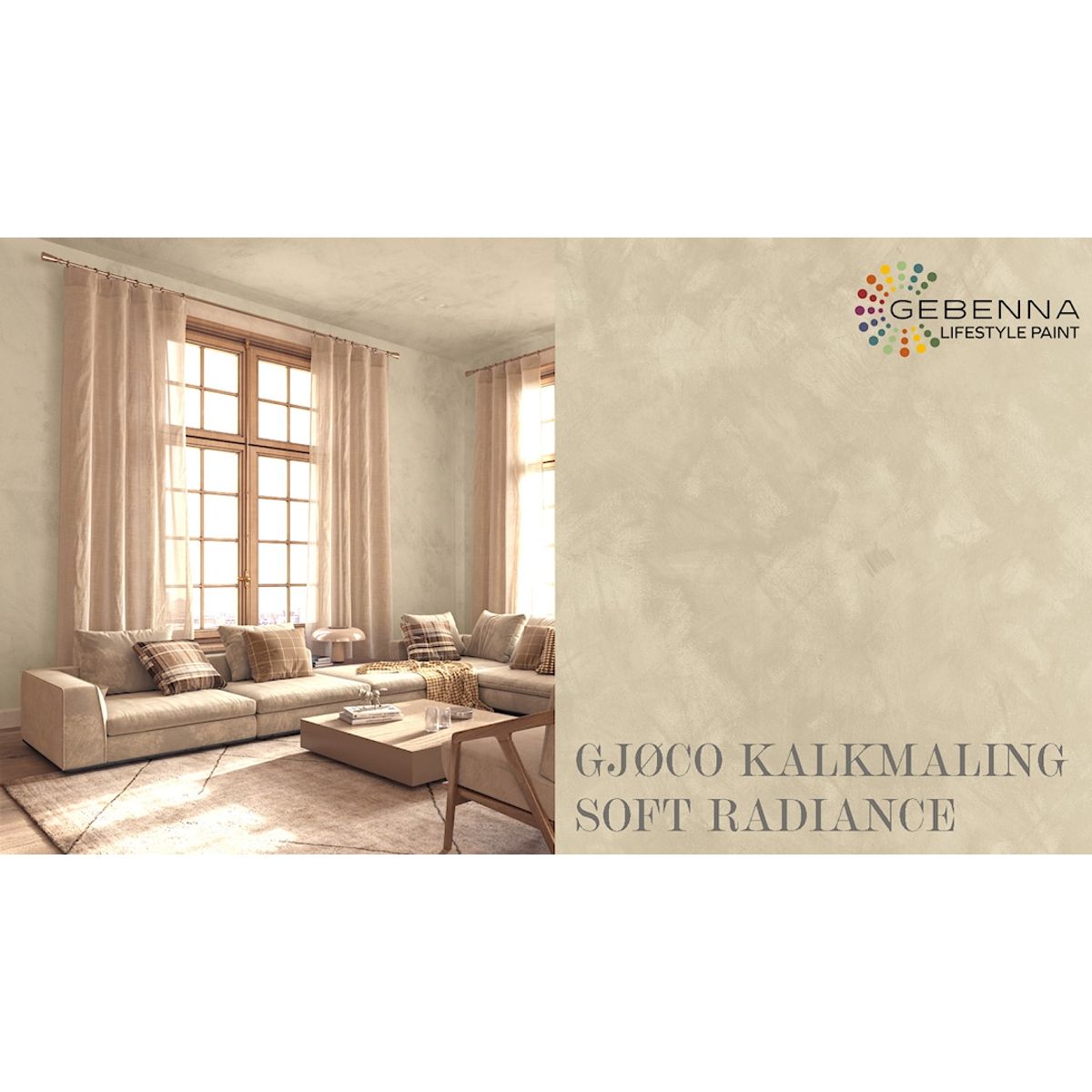 Kalkmaling 12080 Soft Radiance 0,68 l