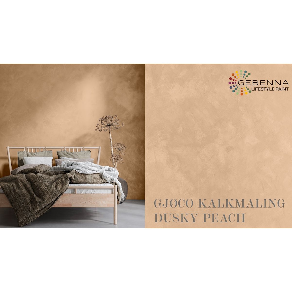 Kalkmaling 12084 Dusky Peach 0,68 l