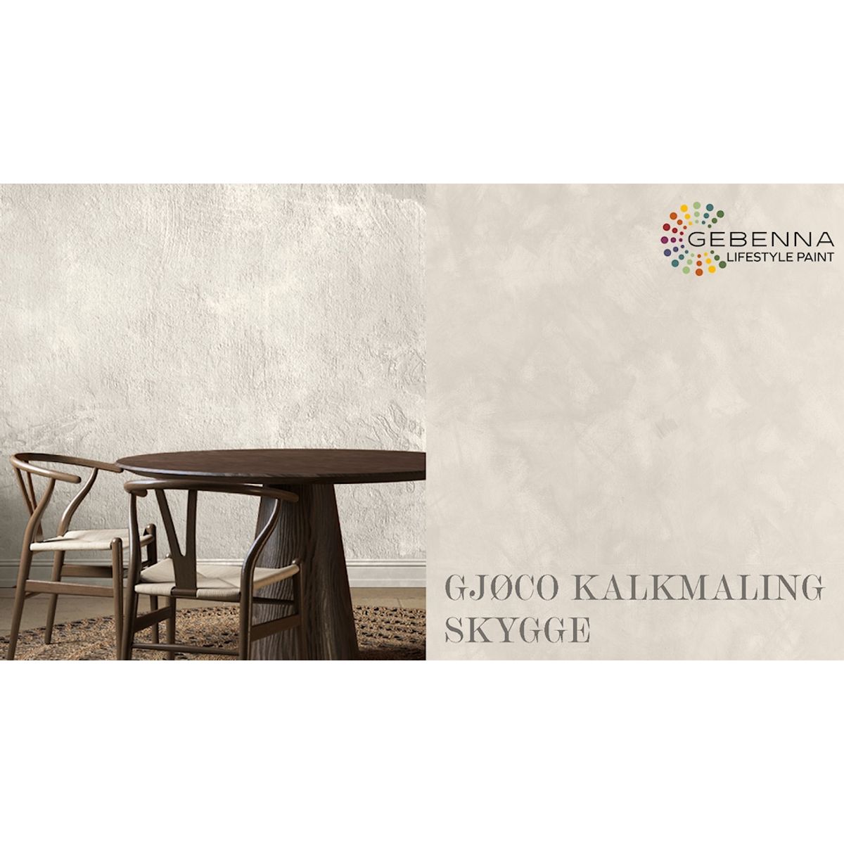 Kalkmaling 255 Skygge 0,68 l