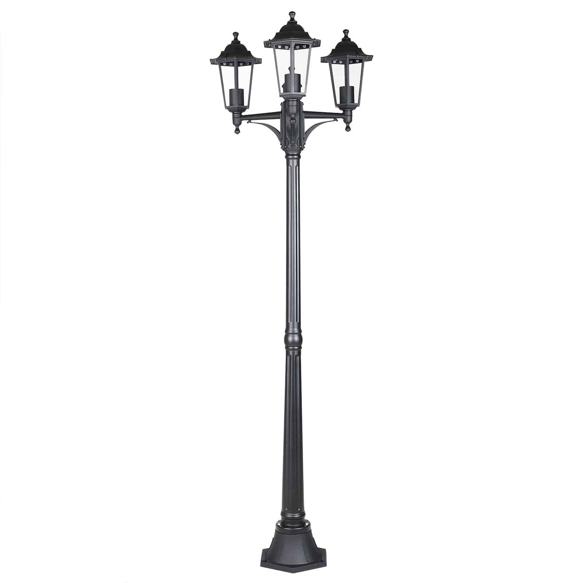 Kandelabre Garden Lantern 'Willow' Garden Light 176 cm antracit