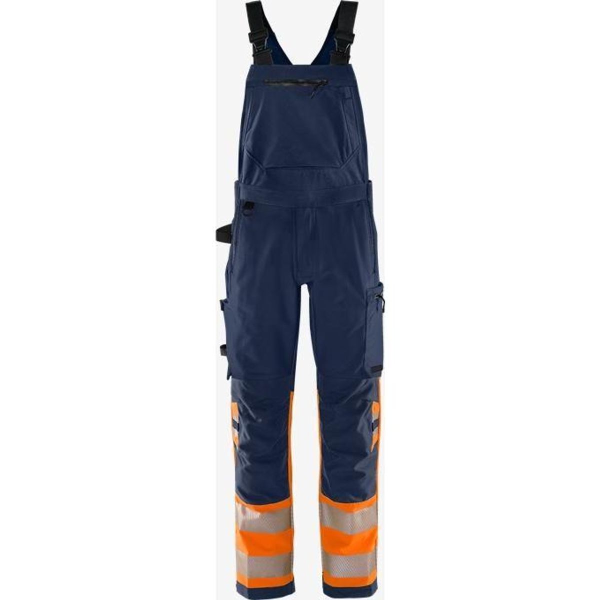 Kansas HIVIS GREEN STRETCH OVERALLS KLASSE 1 1032 GSTP