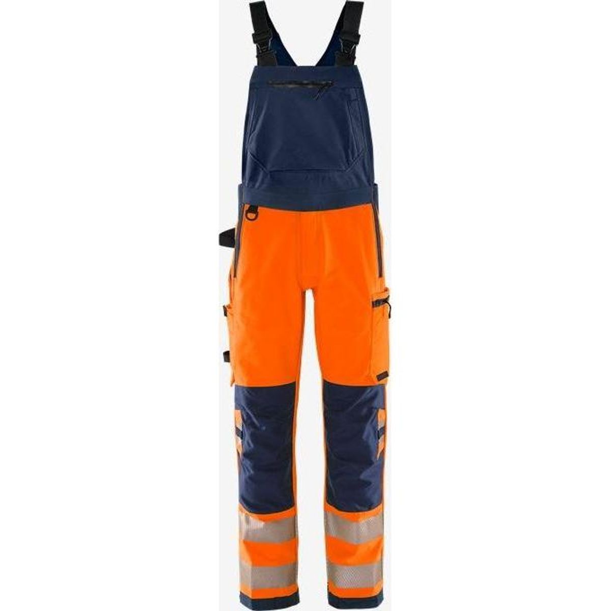 Kansas HIVIS GREEN STRETCH OVERALLS KLASSE 2 1031 GSTP