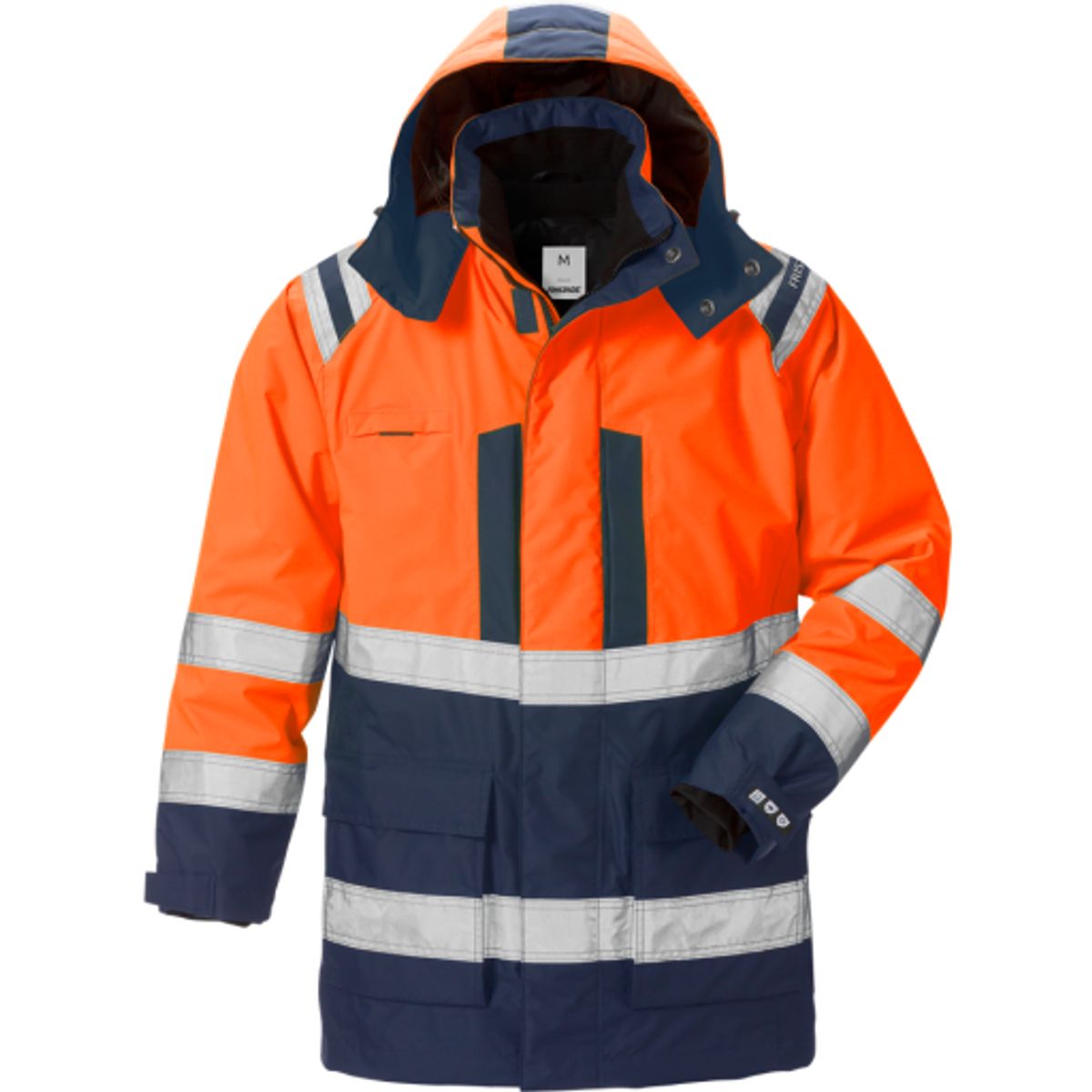 Kansas vinterparka 119628-271 High-vis kl.3 orange/marine, str. XS