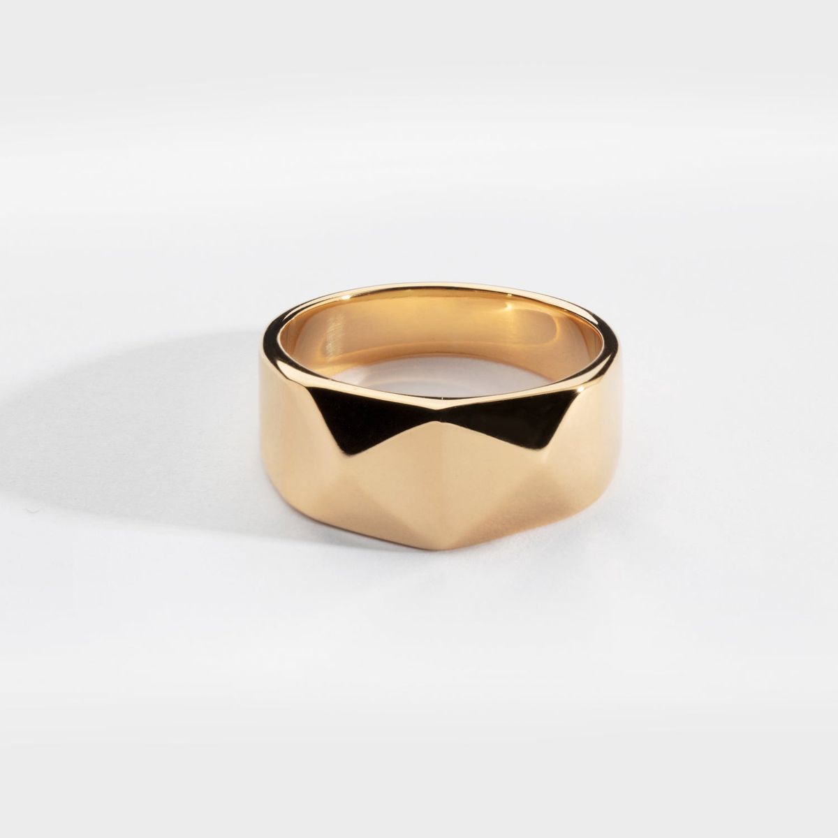 Kant Signature ring - Guldtonet - Str. 11 - Herre - Northern Legacy