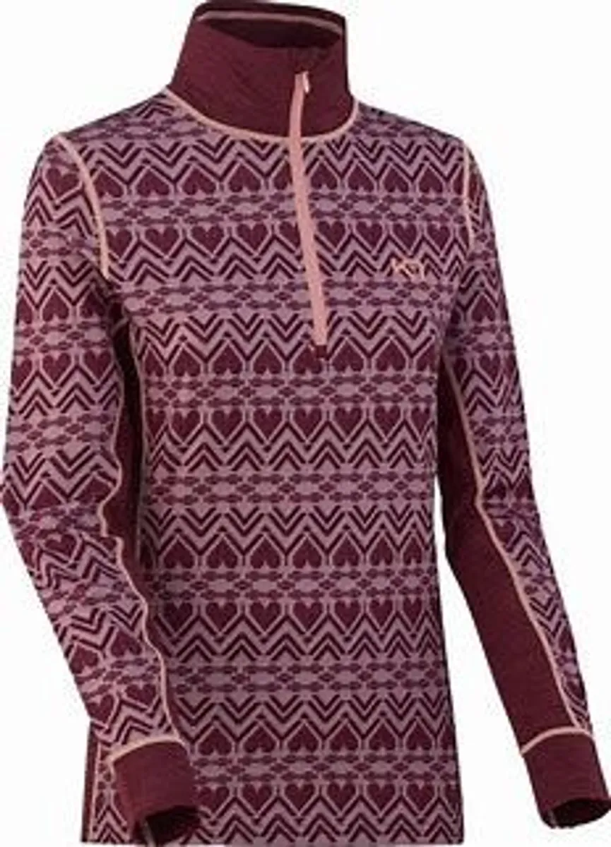 Kari Traa Lune H/z Dame (Farve: Bordeaux, Størrelse: Xl)