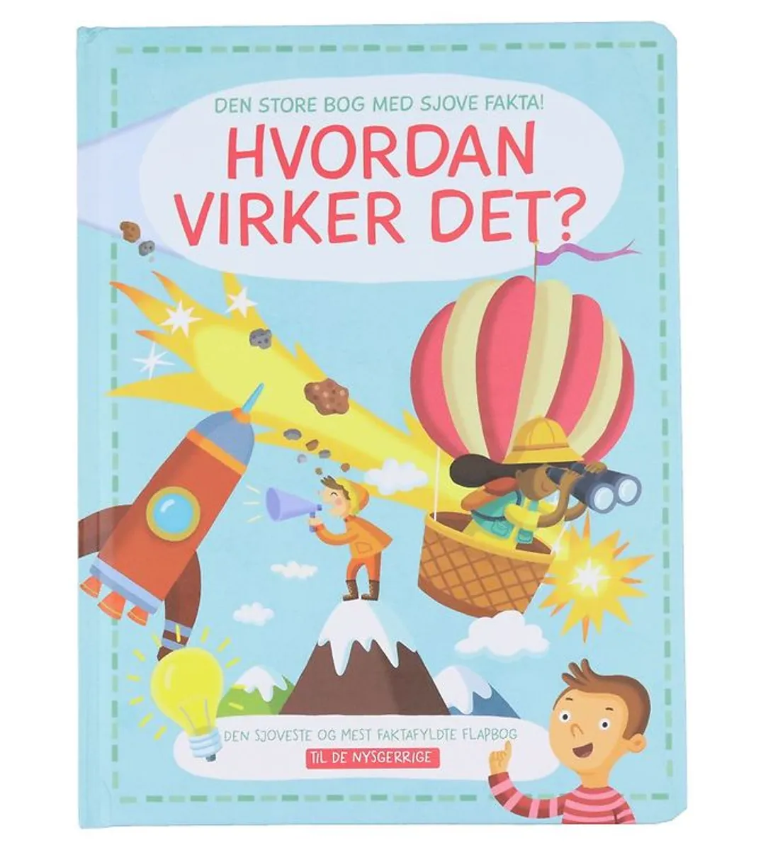 Karrusel Forlag Bog m. Flapper - Hvordan Virker Det? - Dansk