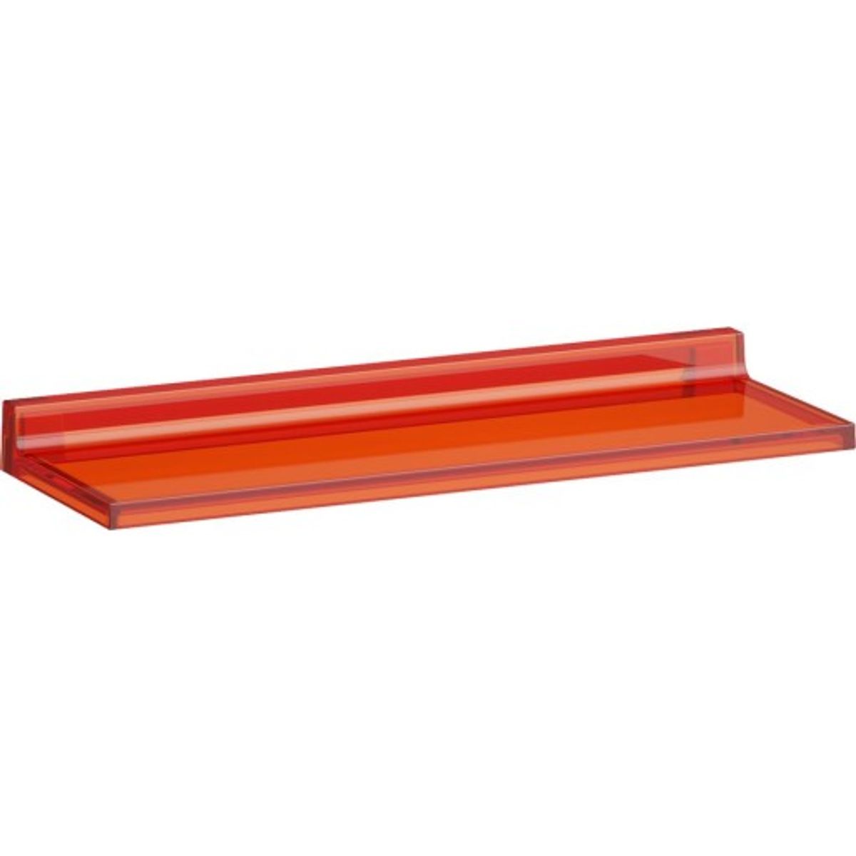 Kartell Laufen Shelfish hylde, 45x11,5 cm, orange