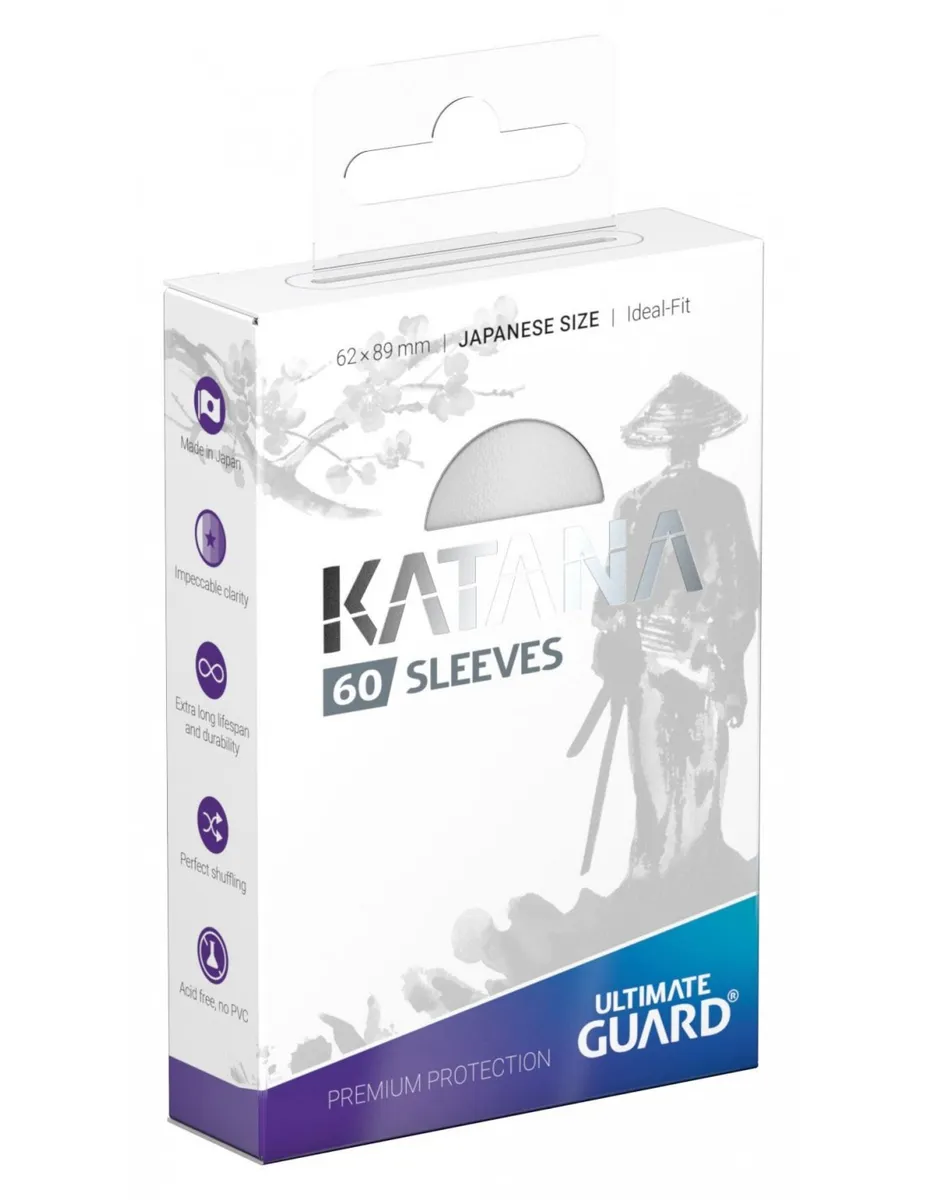 Katana Sleeves - 60 stk Japanese size - Ultimate Guard